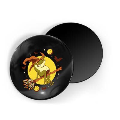 Witch Frog Magnet