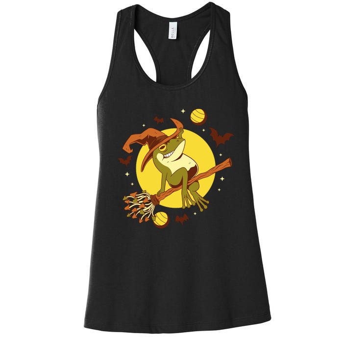 Witch Frog Women's Racerback Tank