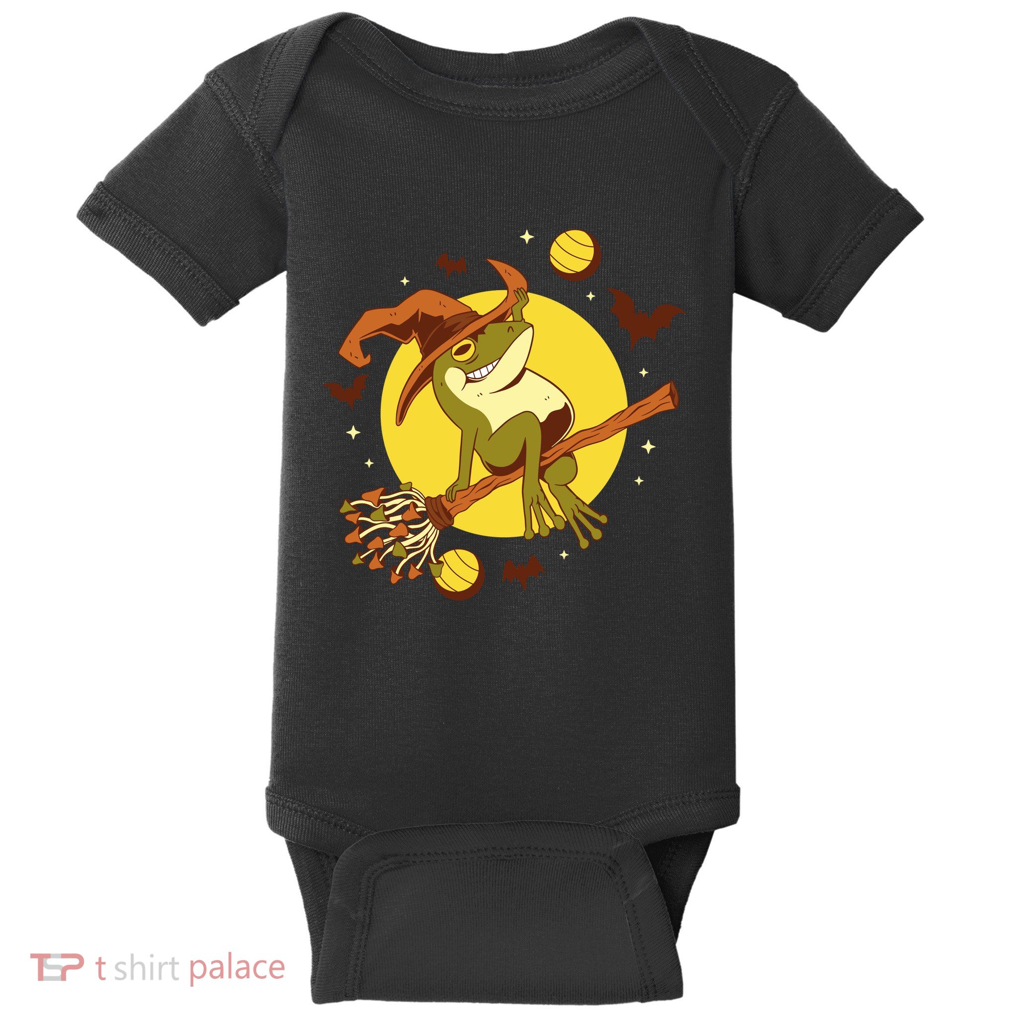 Witch Frog Baby Bodysuit