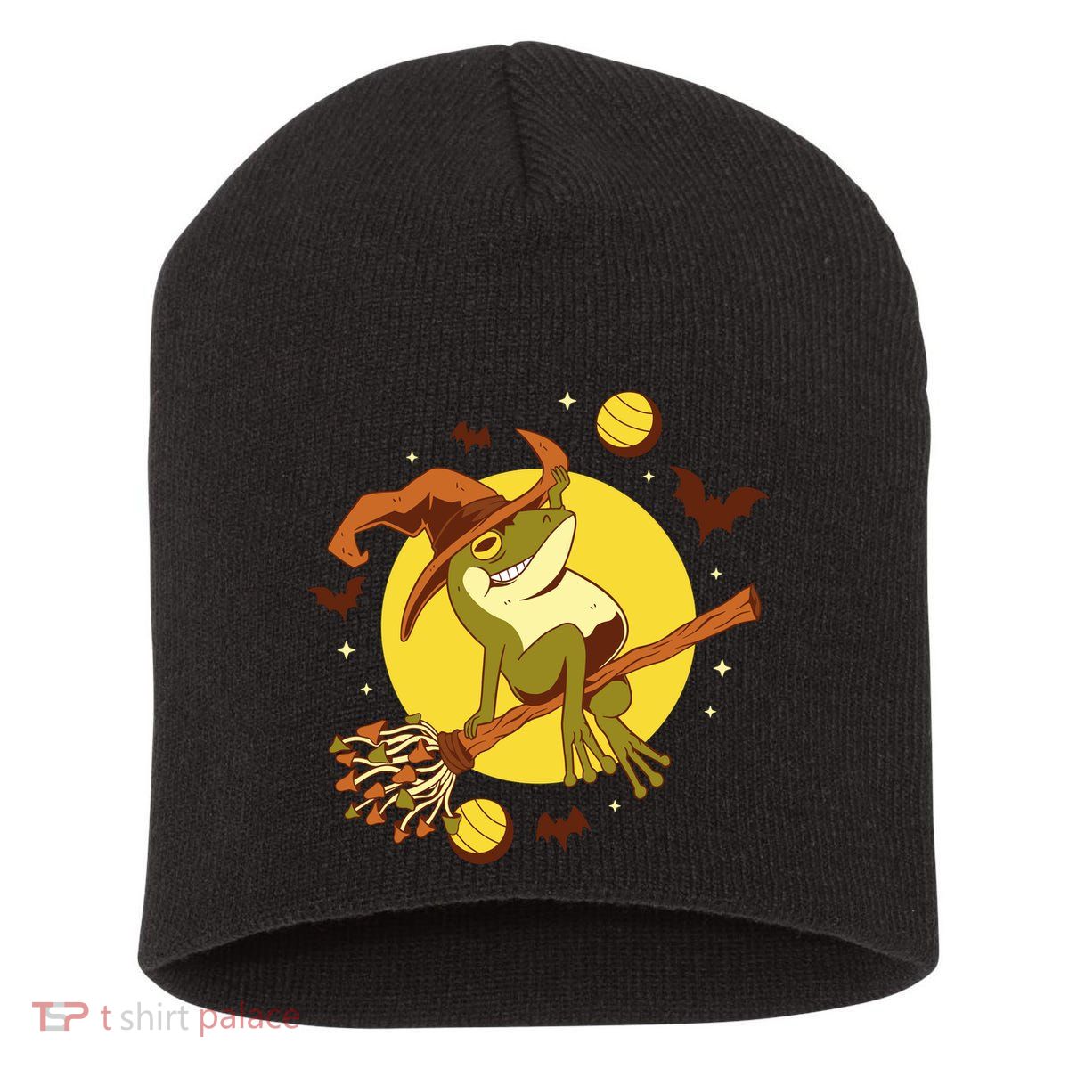 Witch Frog Short Acrylic Beanie