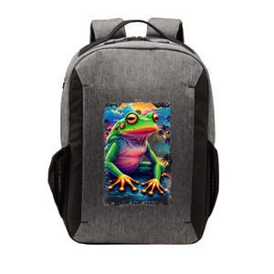 Watercolor Frog Vector Backpack