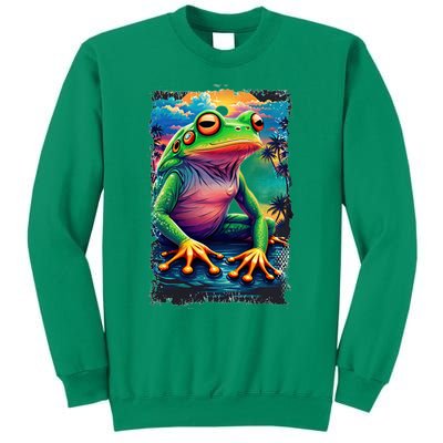 Watercolor Frog Sweatshirt