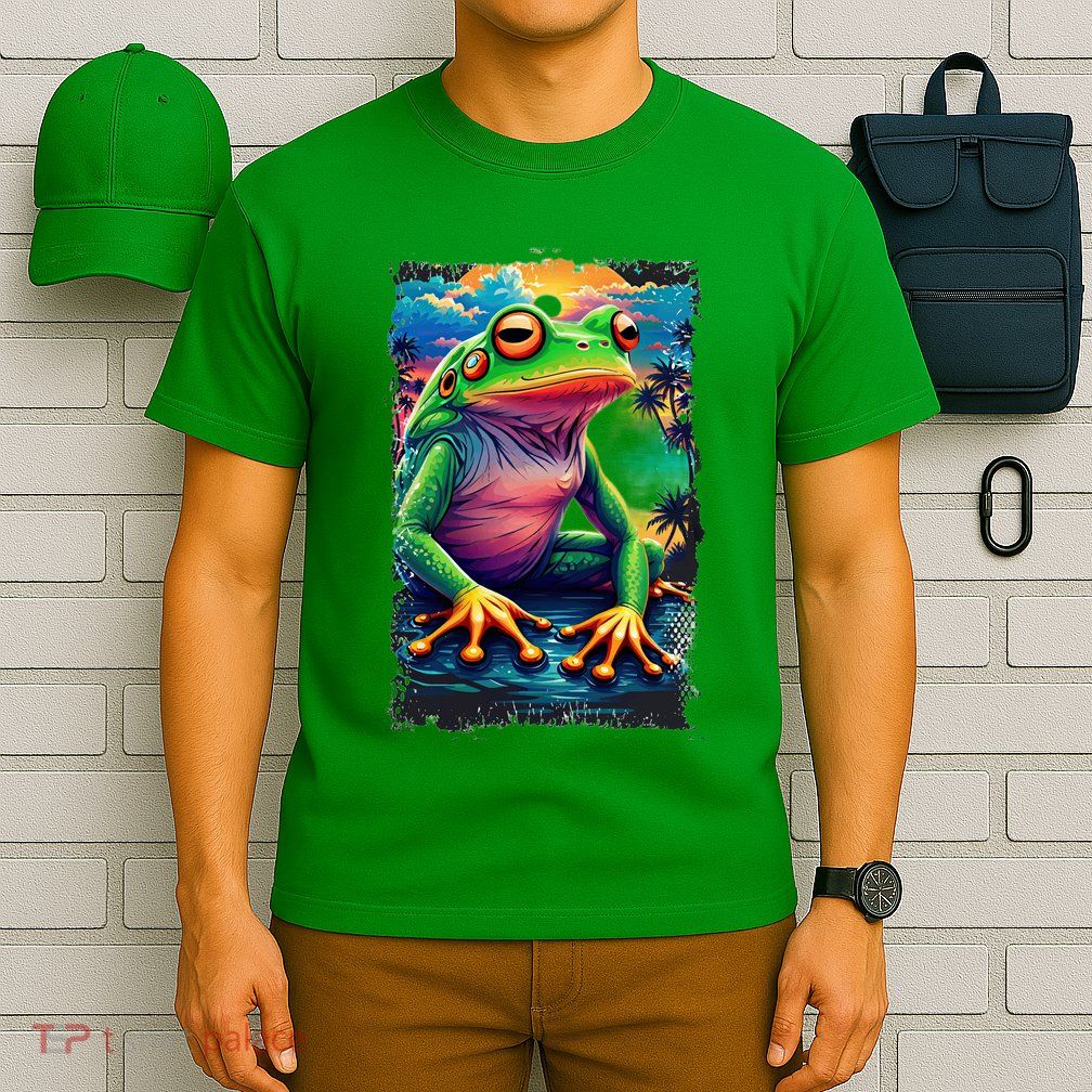Watercolor Frog T-Shirt