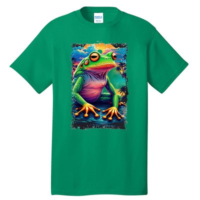 Watercolor Frog Tall T-Shirt