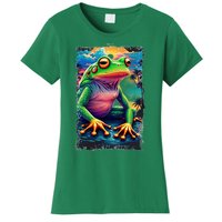 Watercolor Frog Women's T-Shirt