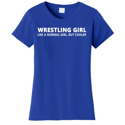 Wrestling Funny Wrestling Funny Gift Women's T-Shirt