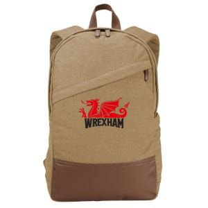 Wrexham FC Wrexham Dragon Football Club Champion Cotton Canvas Backpack