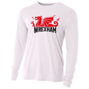 Wrexham FC Wrexham Dragon Football Club Champion Cooling Performance Long Sleeve Crew