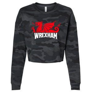 Wrexham FC Wrexham Dragon Football Club Champion Cropped Pullover Crew