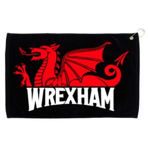 Wrexham FC Wrexham Dragon Football Club Champion Grommeted Golf Towel