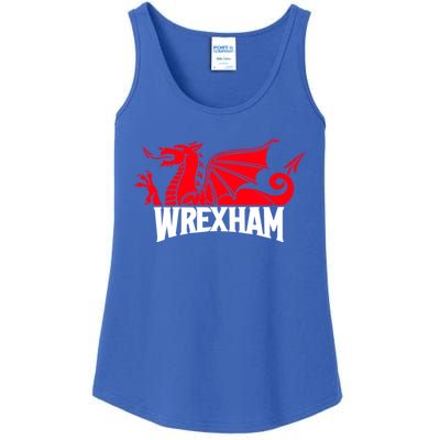 Wrexham FC Wrexham Dragon Football Club Champion Ladies Essential Tank