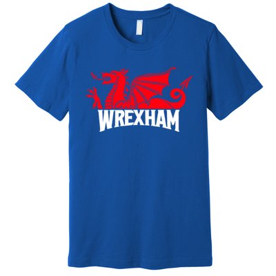 Wrexham FC Wrexham Dragon Football Club Champion Premium T-Shirt