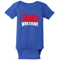 Wrexham FC Wrexham Dragon Football Club Champion Baby Bodysuit