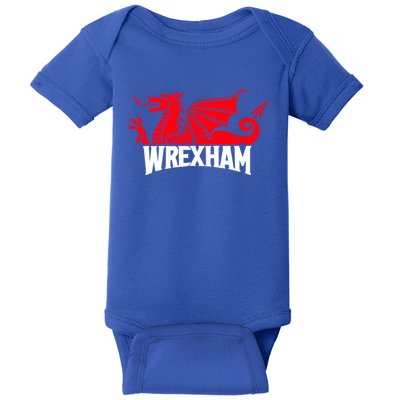 Wrexham FC Wrexham Dragon Football Club Champion Baby Bodysuit