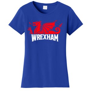 Wrexham FC Wrexham Dragon Football Club Champion Women's T-Shirt