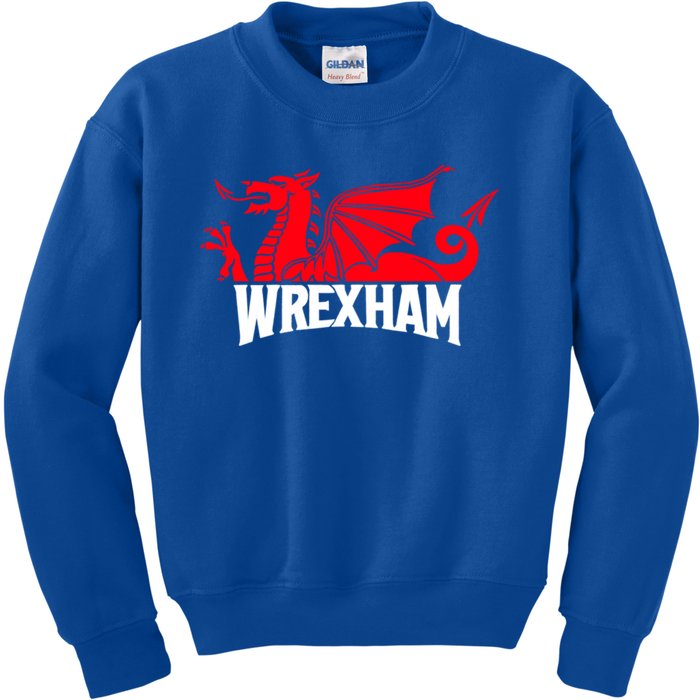 Wrexham FC Wrexham Dragon Football Club Champion Kids Sweatshirt