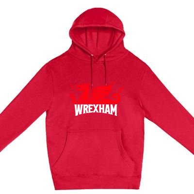 Wrexham FC Wrexham Dragon Football Club Champion Premium Pullover Hoodie