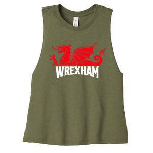 Wrexham FC Wrexham Dragon Football Club Champion Women's Racerback Cropped Tank