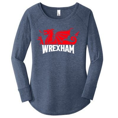 Wrexham FC Wrexham Dragon Football Club Champion Women's Perfect Tri Tunic Long Sleeve Shirt