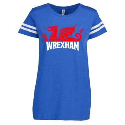 Wrexham FC Wrexham Dragon Football Club Champion Enza Ladies Jersey Football T-Shirt