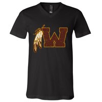 Washington Feather V-Neck T-Shirt