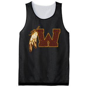 Washington Feather Mesh Reversible Basketball Jersey Tank