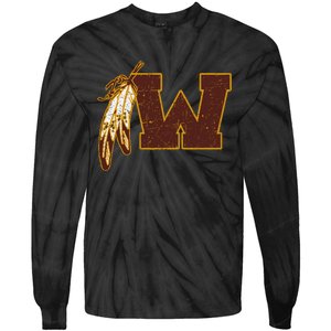 Washington Feather Tie-Dye Long Sleeve Shirt