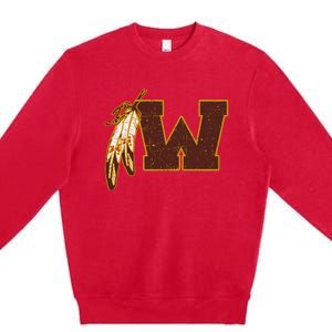 Washington Feather Premium Crewneck Sweatshirt