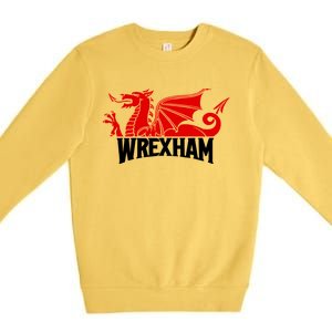 Wrexham FC Wrexham Dragon Football Club Champion Premium Crewneck Sweatshirt