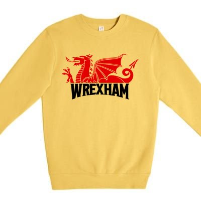 Wrexham FC Wrexham Dragon Football Club Champion Premium Crewneck Sweatshirt