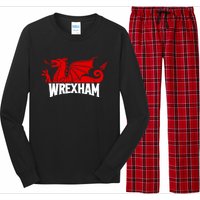 Wrexham FC Wrexham Dragon Football Club Champion Long Sleeve Pajama Set