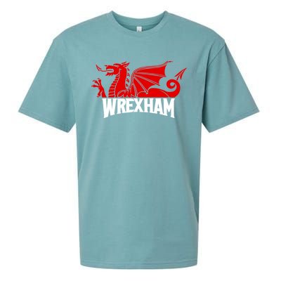 Wrexham FC Wrexham Dragon Football Club Champion Sueded Cloud Jersey T-Shirt