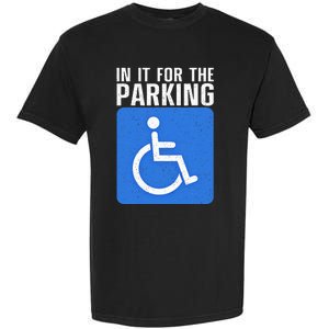 Wheelchair For Women Disability Handicapped Garment-Dyed Heavyweight T-Shirt