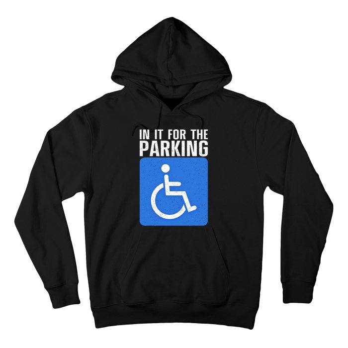 Wheelchair For Women Disability Handicapped Hoodie