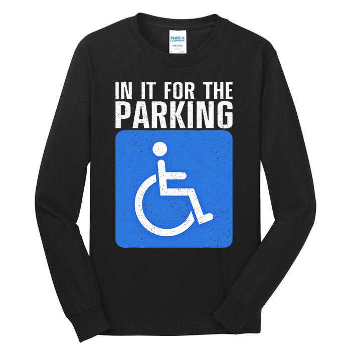 Wheelchair For Women Disability Handicapped Tall Long Sleeve T-Shirt