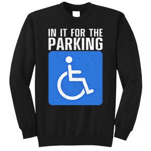 Wheelchair For Women Disability Handicapped Tall Sweatshirt