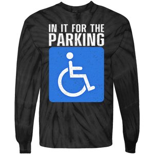 Wheelchair For Women Disability Handicapped Tie-Dye Long Sleeve Shirt