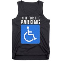 Wheelchair For Women Disability Handicapped Tank Top