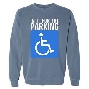 Wheelchair For Women Disability Handicapped Garment-Dyed Sweatshirt