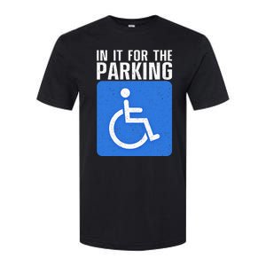 Wheelchair For Women Disability Handicapped Softstyle CVC T-Shirt