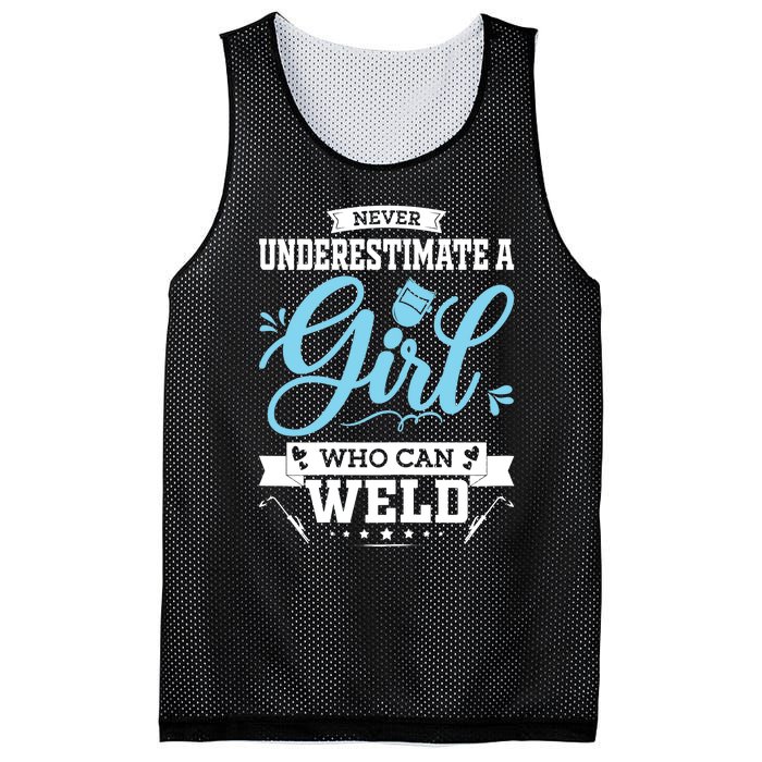 Wo Funny Welder Stuff Woman Welding Gear For Girls Mesh Reversible Basketball Jersey Tank