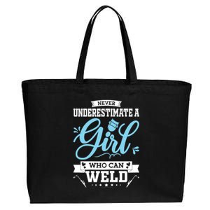 Wo Funny Welder Stuff Woman Welding Gear For Girls Cotton Canvas Jumbo Tote