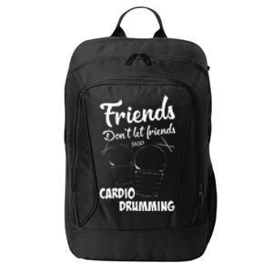 Womens Friends Workout Fitness Cardio Drumming City Backpack