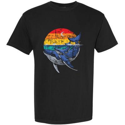 Whale Family Whale Lover Whales Aquarist Marine Biologist Garment-Dyed Heavyweight T-Shirt