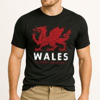 Wales Flag Welsh Dragon Baner Cymru Am Byth Welsh Gift Cooling Performance Crew T-Shirt