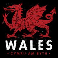 Wales Flag Welsh Dragon Baner Cymru Am Byth Welsh Gift Impact Tech Backpack
