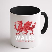 Wales Flag Welsh Dragon Baner Cymru Am Byth Welsh Gift Mug