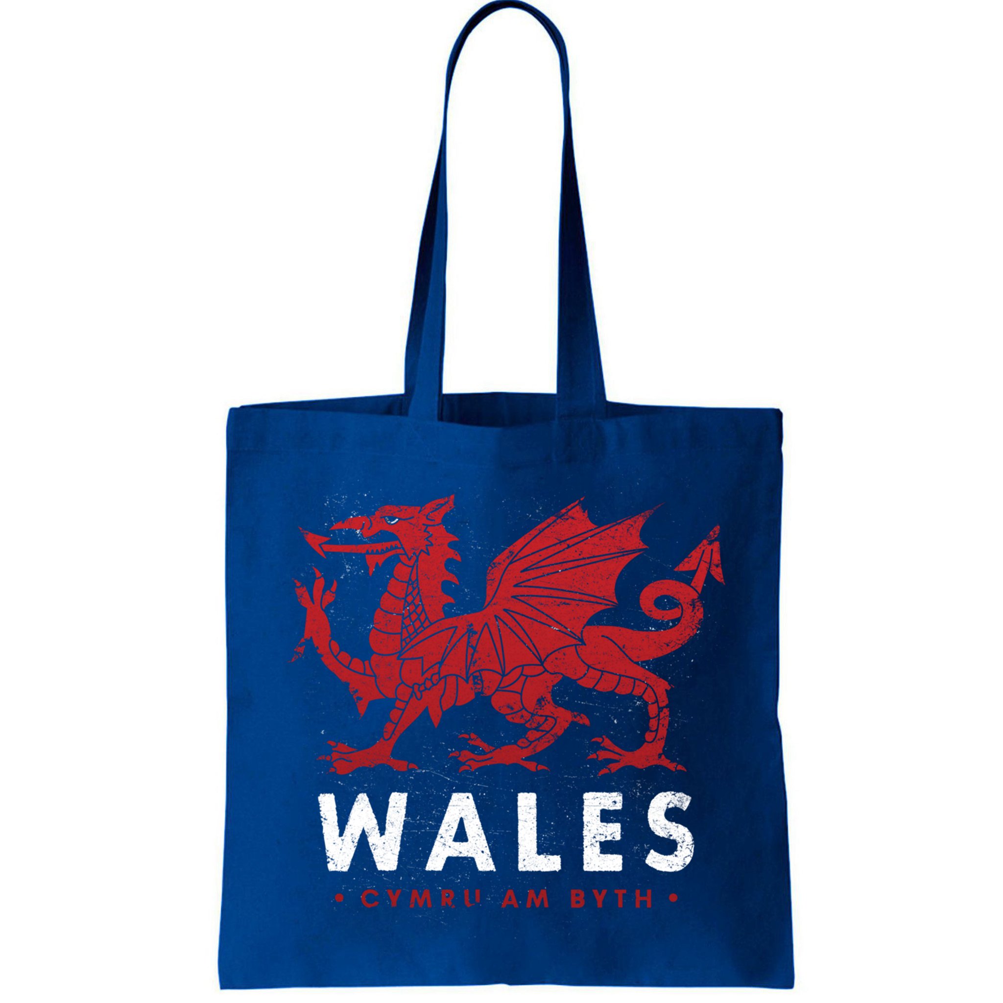 Wales Flag Welsh Dragon Baner Cymru Am Byth Welsh Gift Bag