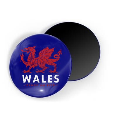Wales Flag Welsh Dragon Baner Cymru Am Byth Welsh Gift Magnet