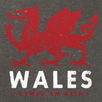 Wales Flag Welsh Dragon Baner Cymru Am Byth Welsh Gift Cotton Canvas Backpack